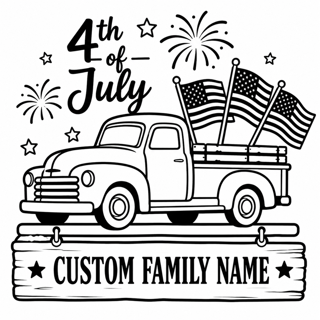 American Flag signs
