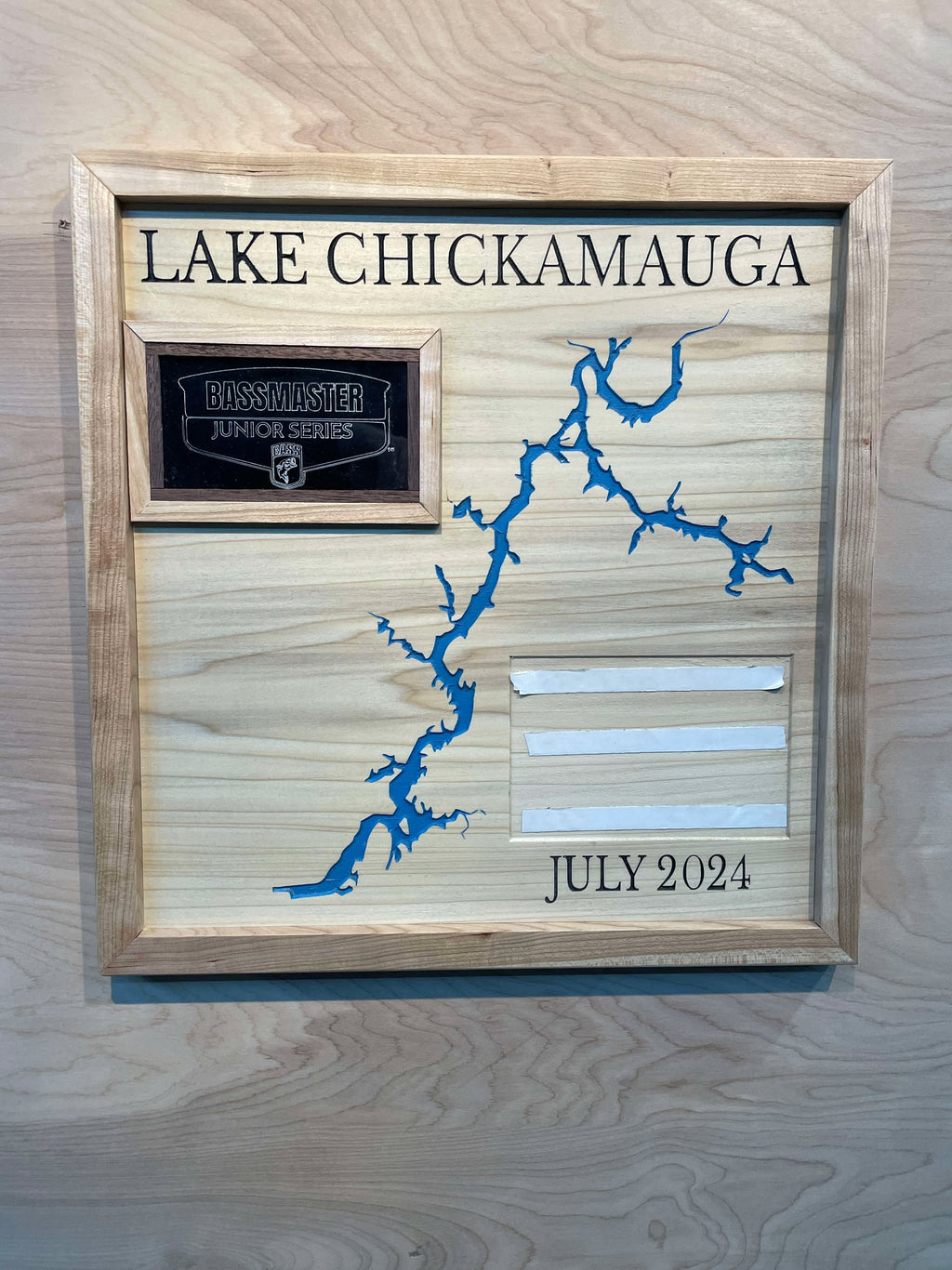 Fishing Tournament Awards, Frames, and Memories